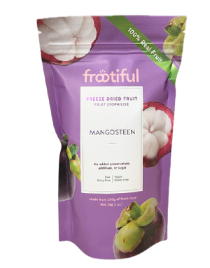 Freeze dried mangosteen