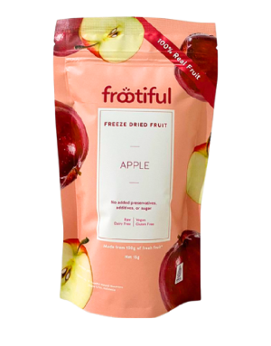 Freeze dried apple
